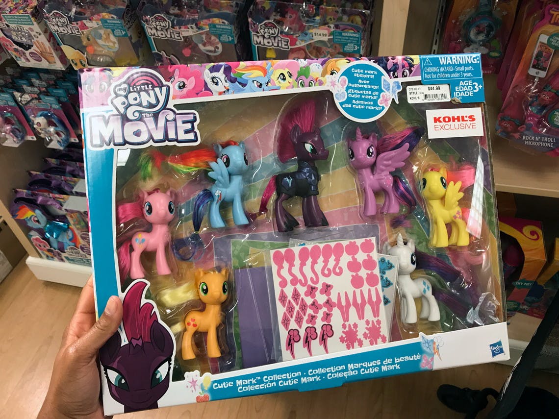 my little pony the movie exclusive cutie mark collection