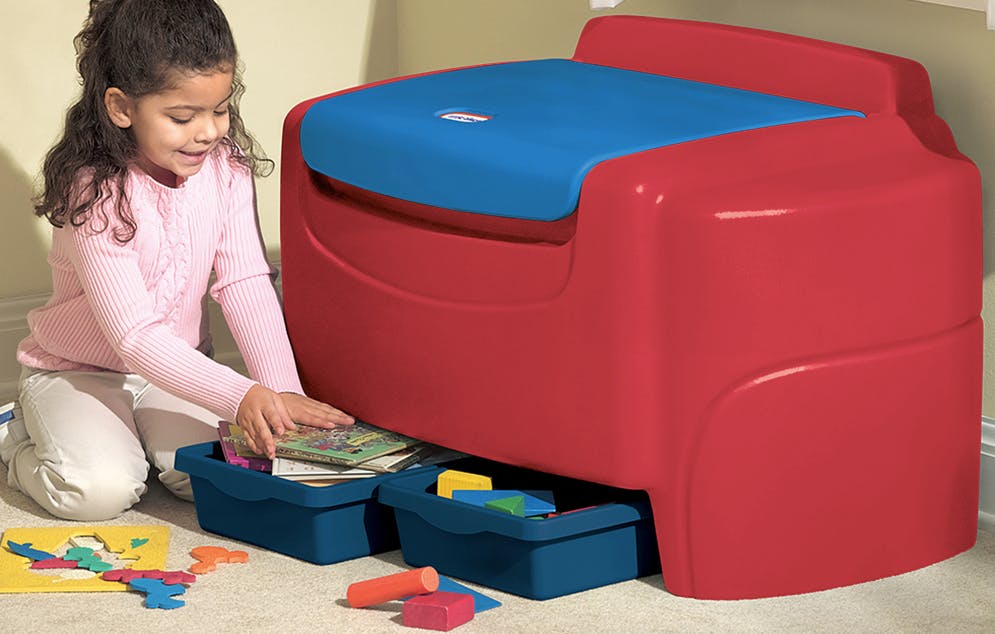 walmart little tikes toy chest