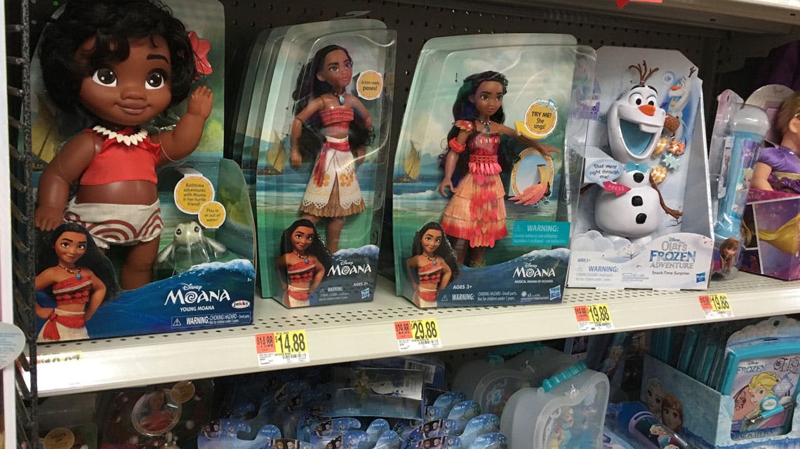 moana plush doll walmart