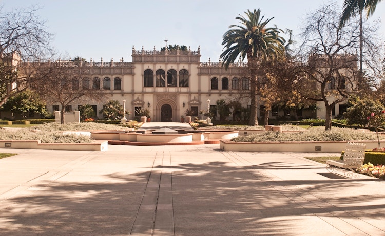 Hughes Administration Building at the University of San Diego