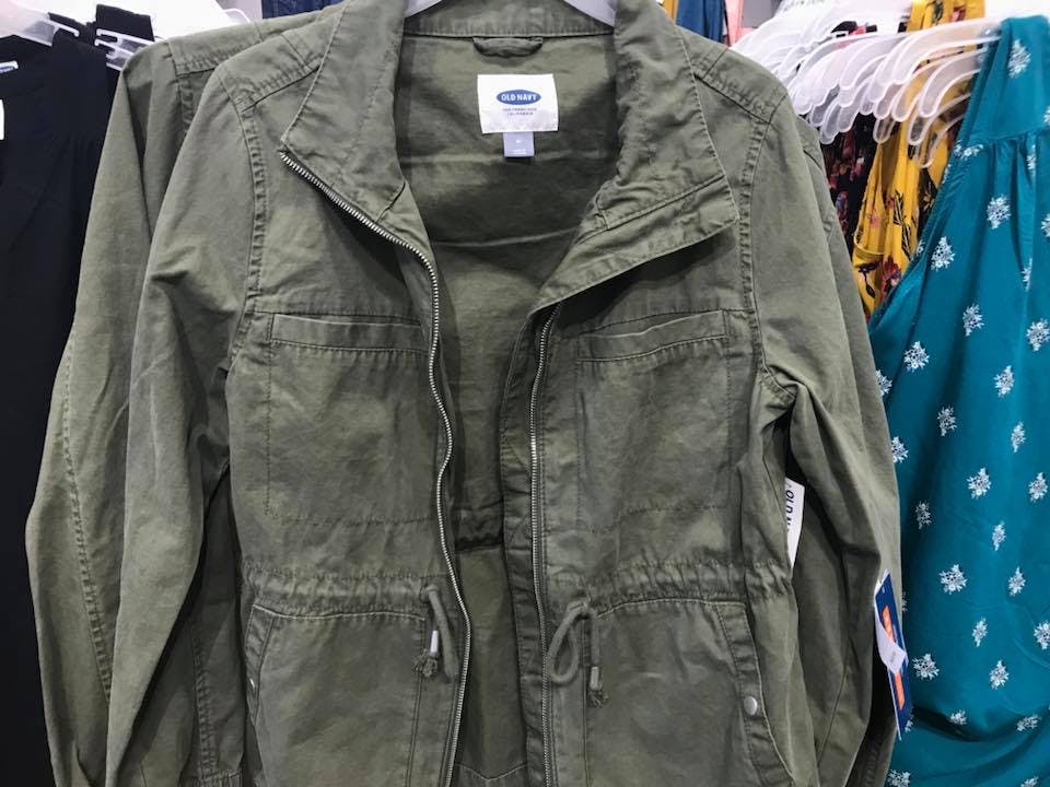 old navy twill moto jacket