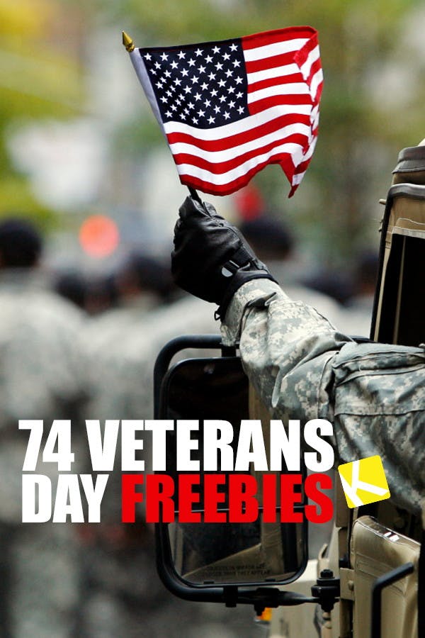 Veterans Day Freebies and Deals for Those Who Serve