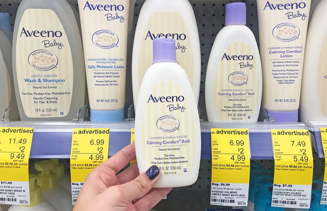 aveeno baby lotion walgreens