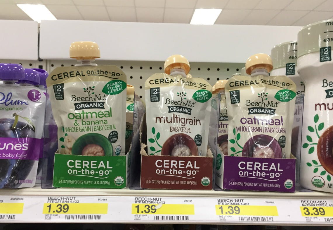 target baby cereal