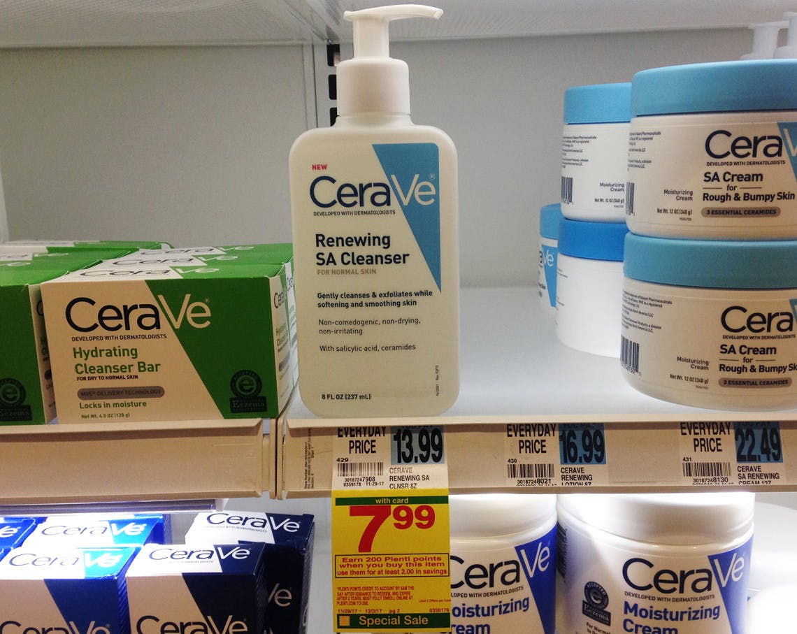 cerave renewing sa cleanser rite aid