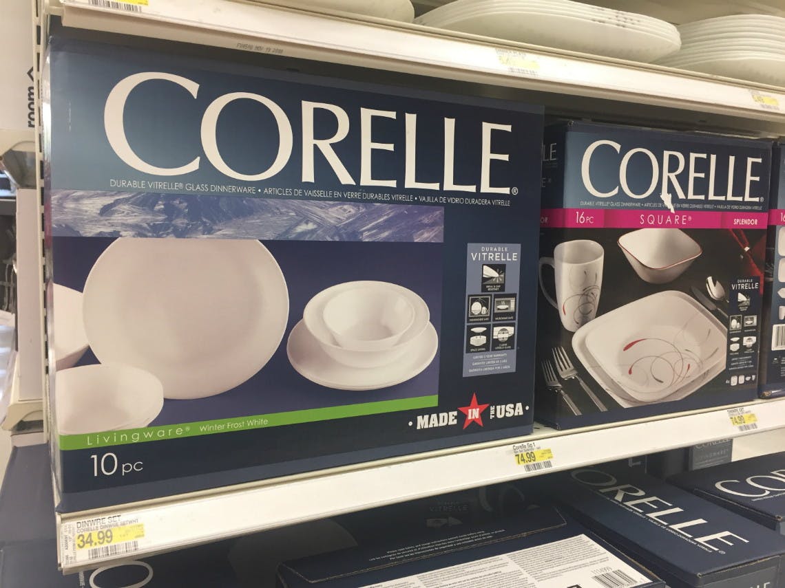 Corelle 10-Piece Dinnerware Set, Only $14.24 at Target! - The Krazy