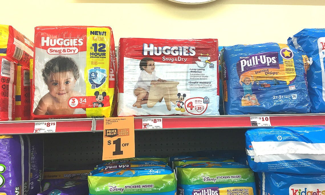 huggies diapers family dollar