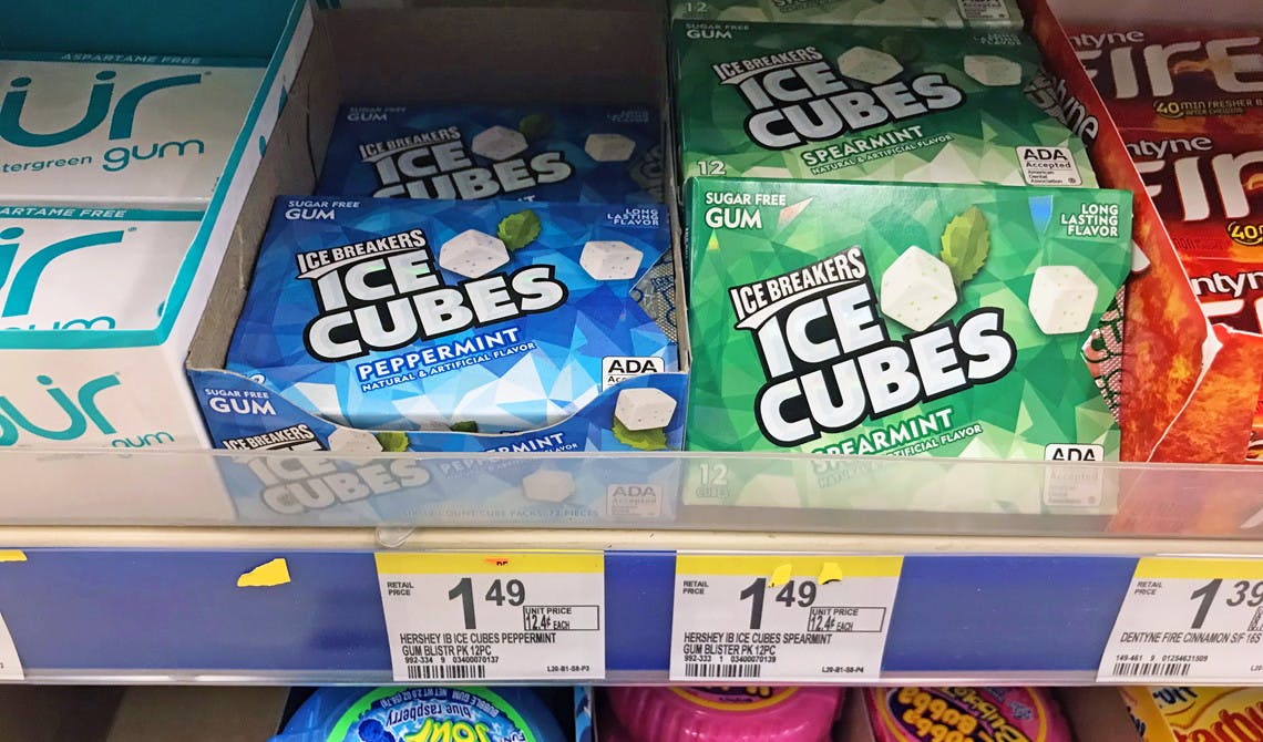 Ice Breakers Ice Cubes Gum Packs, Only 0.87 at Walgreens! The Krazy