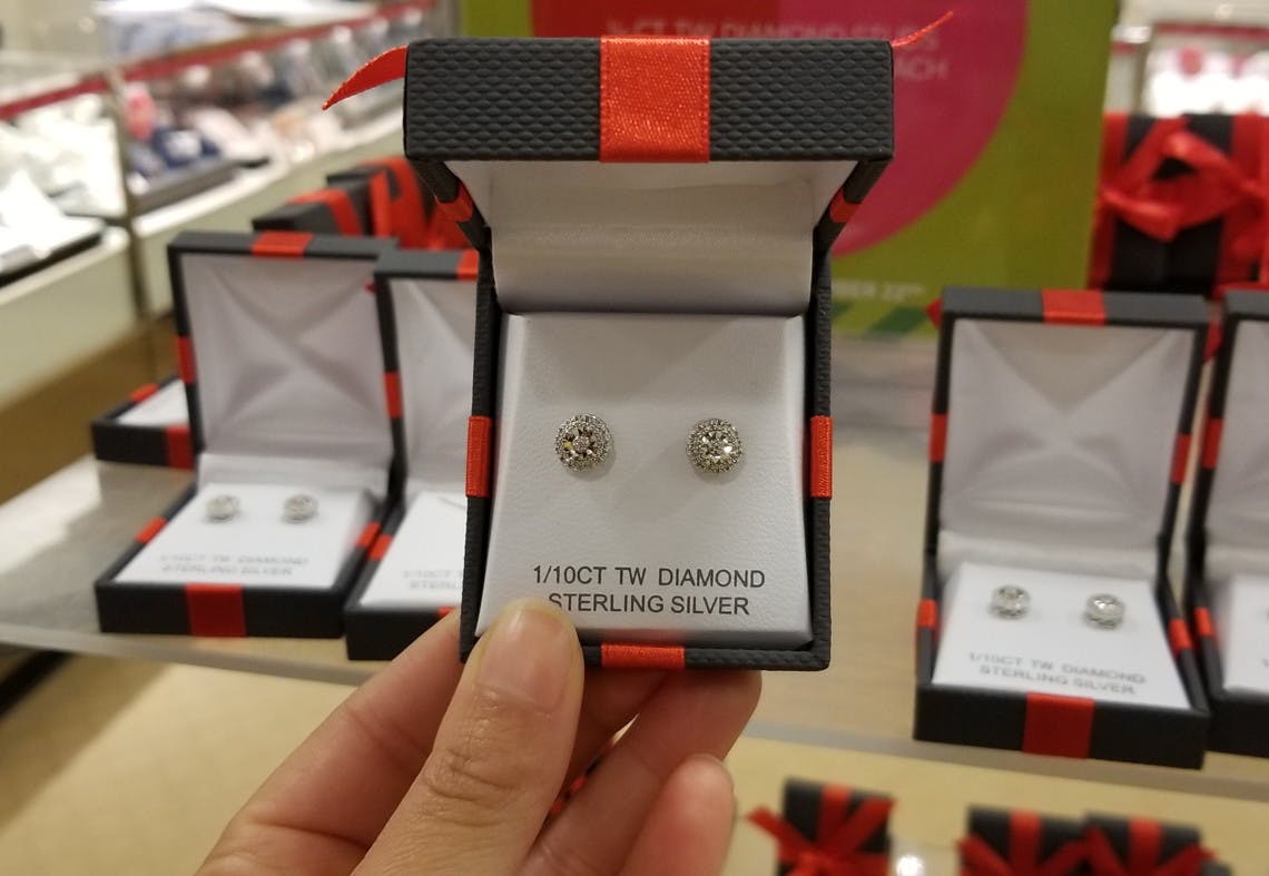 jcpenney diamond studs