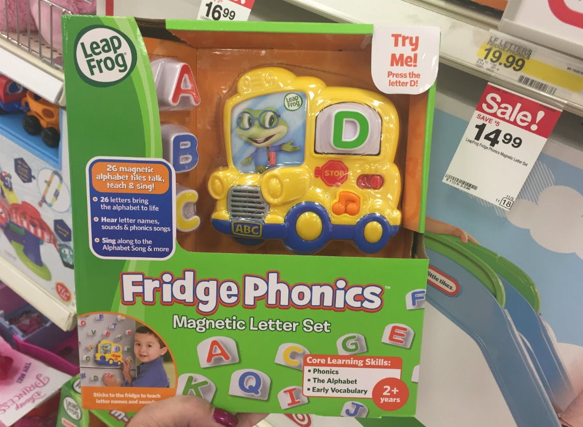 leapfrog fridge phonics target