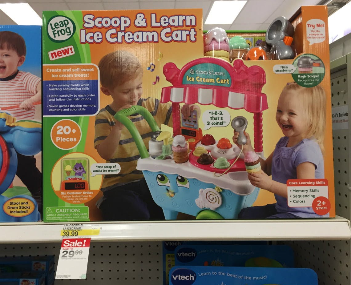 leapfrog ice cream cart target