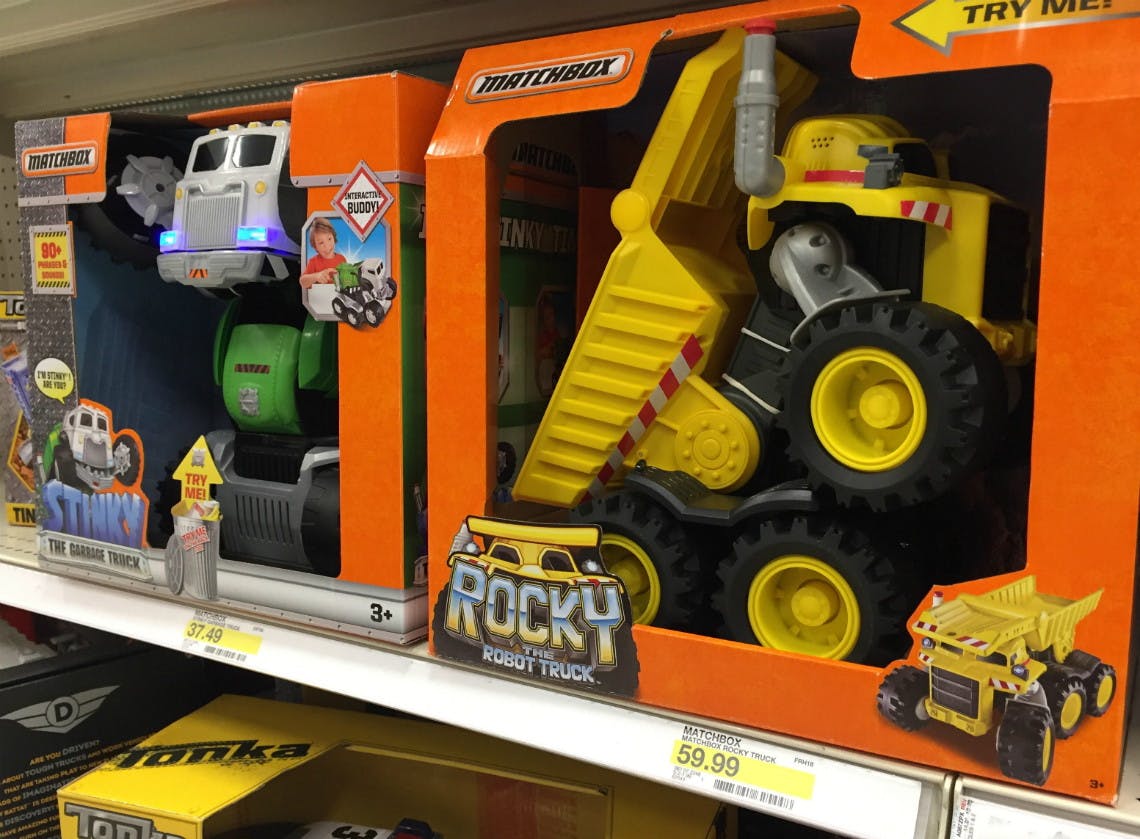 matchbox dump truck rocky