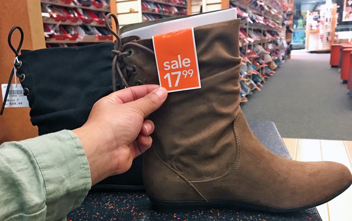 payless slouch boots