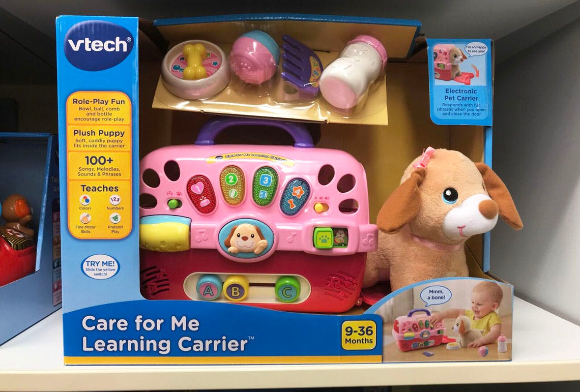 vtech care for me learning carrier toy