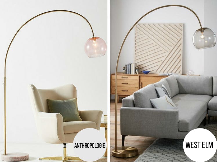 anthropologie lighting sale