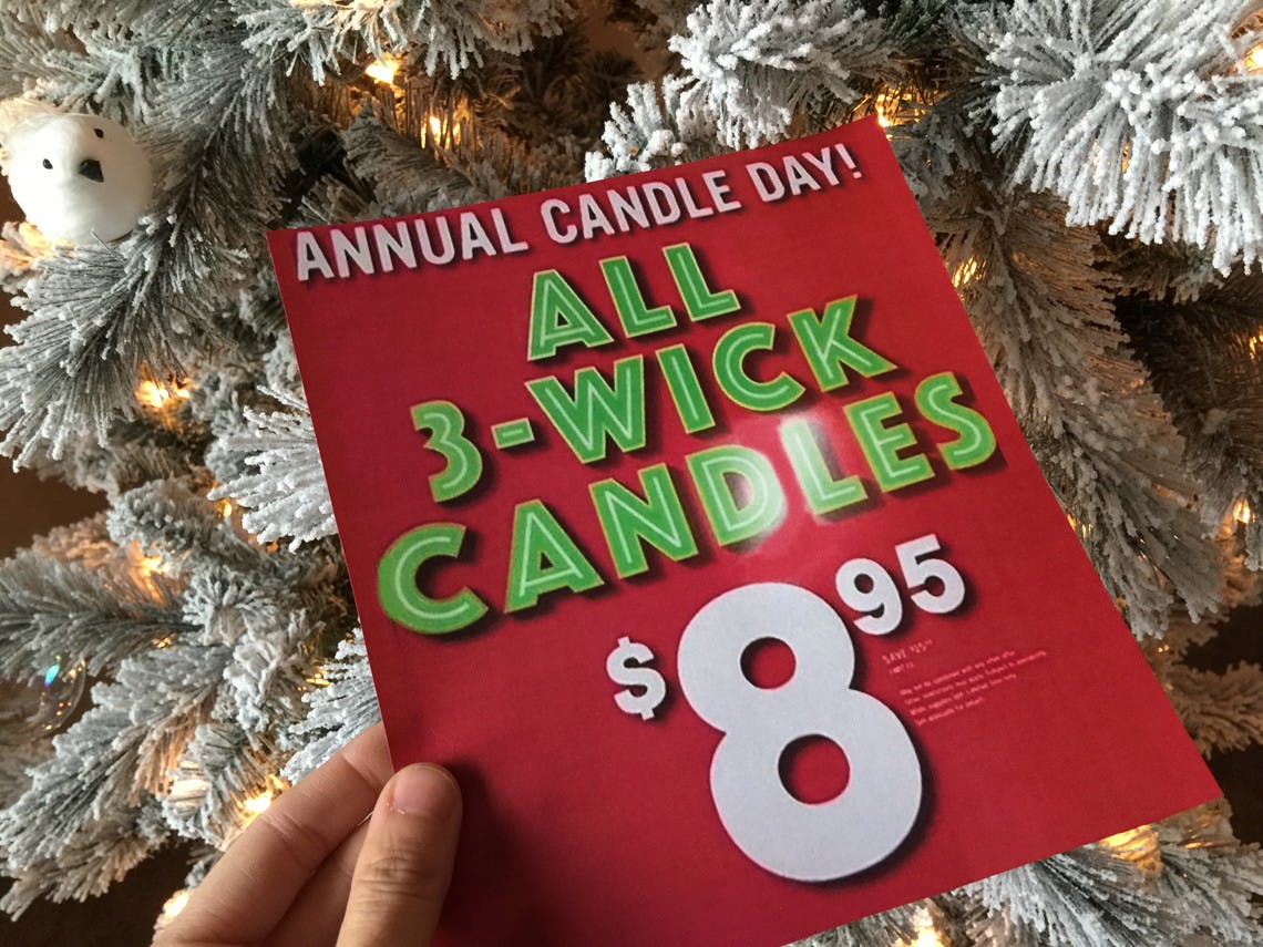 Bath Body Works Annual Candle Day Is Saturday 12 1 The Krazy Coupon Lady