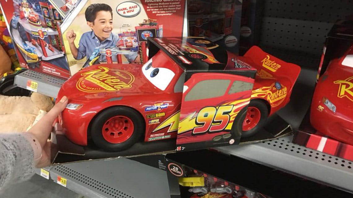 20 inch lightning mcqueen car