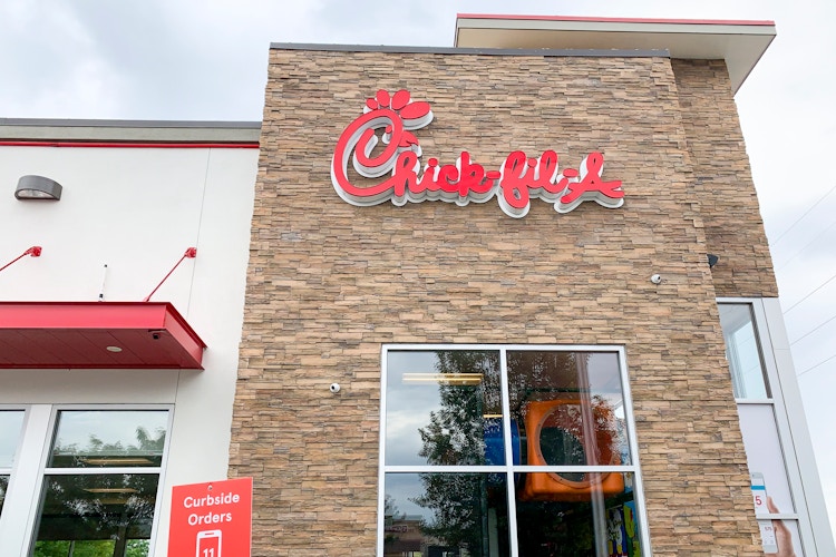 Chick-fil-a store front 