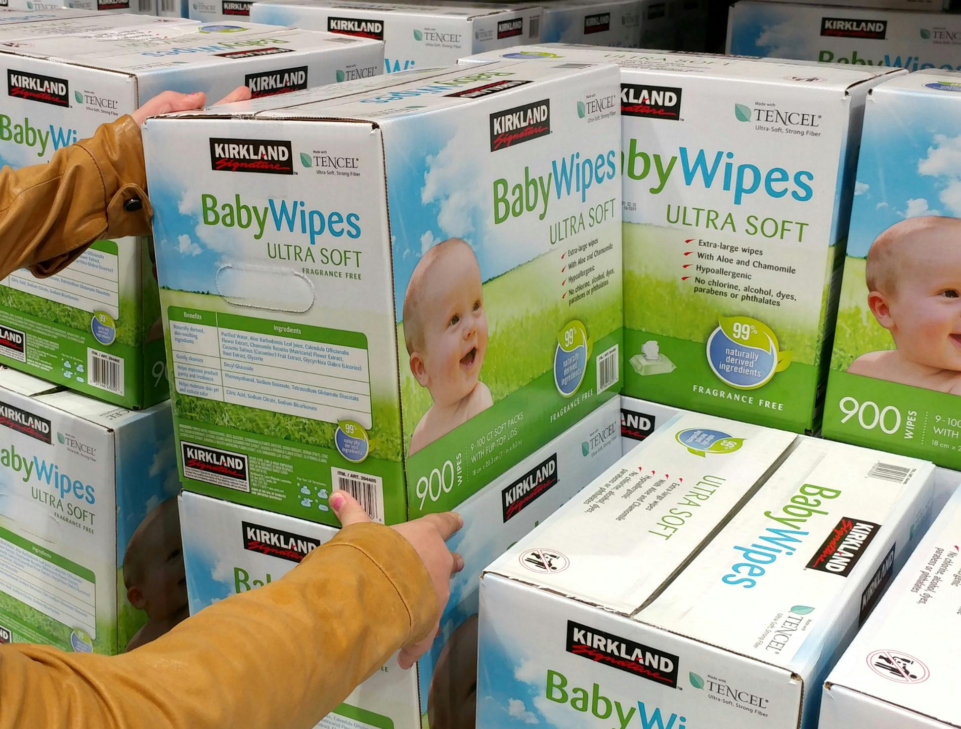 kirkland baby wipes price