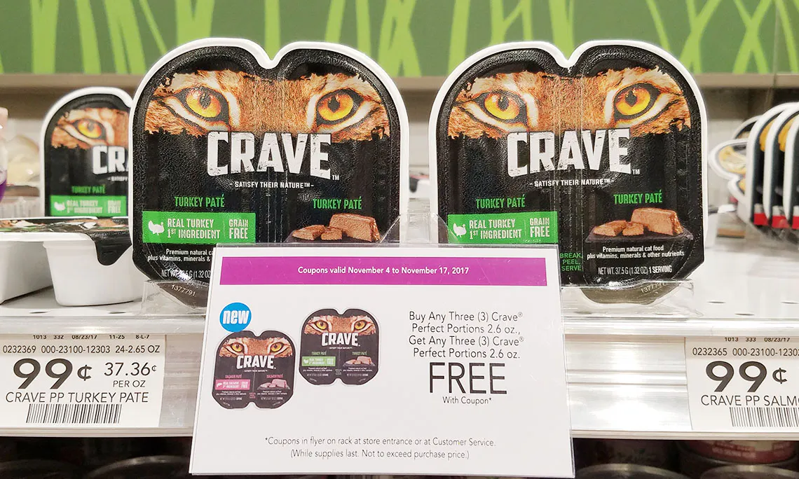 Free Crave Cat Food At Publix The Krazy Coupon Lady