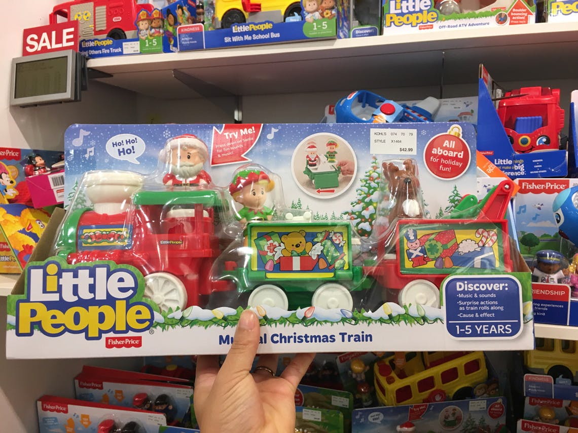 little people christmas train