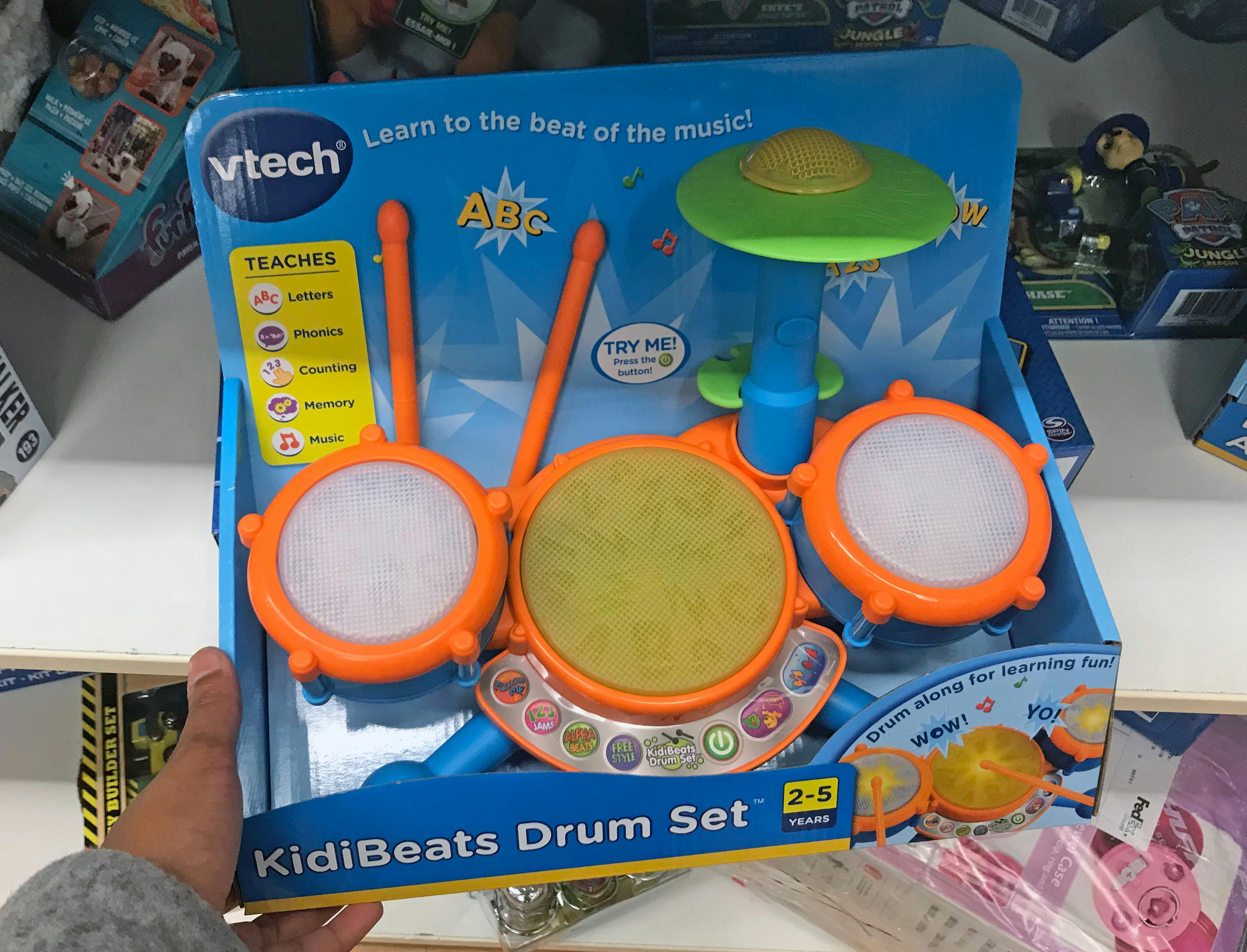 kidibeats drum set walmart