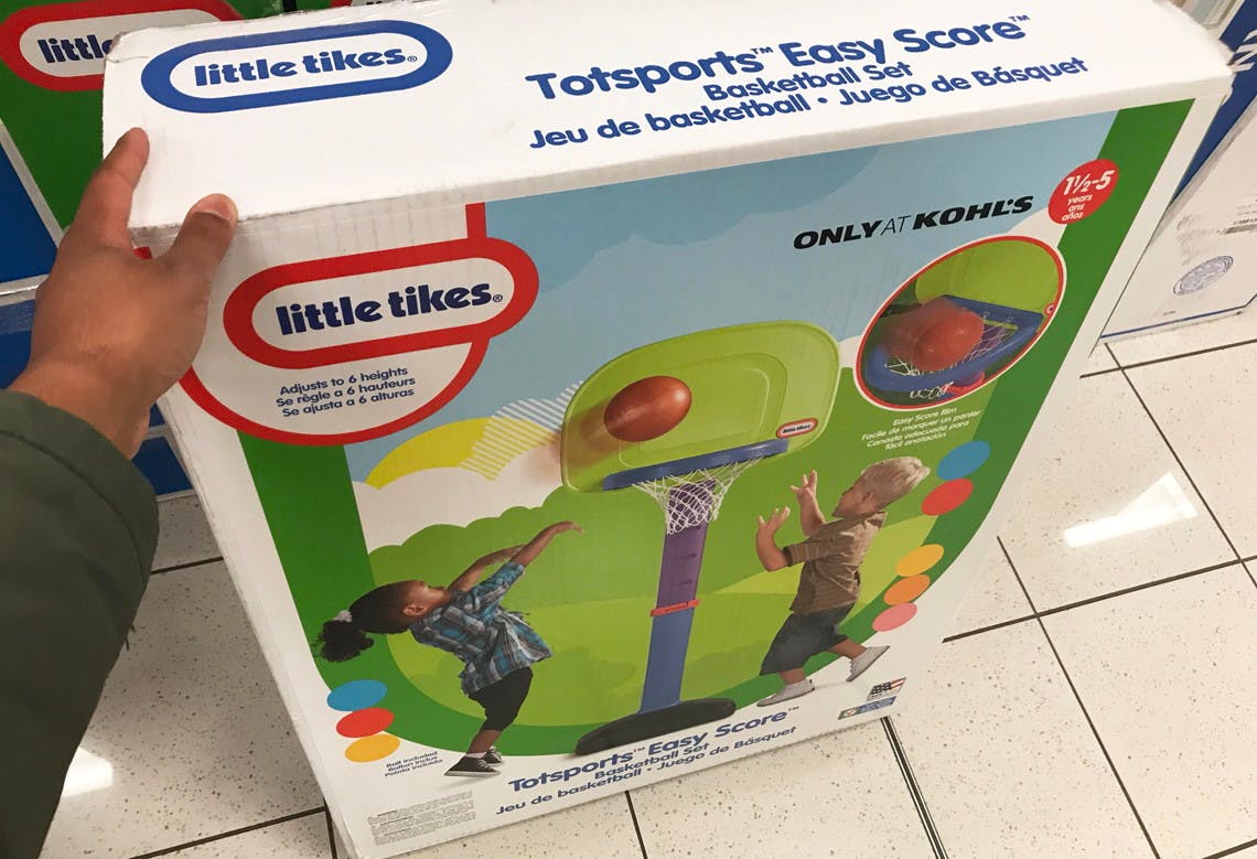 Little Tikes Easy Score Basketball Hoop Set Only 17 99 At Kohl S