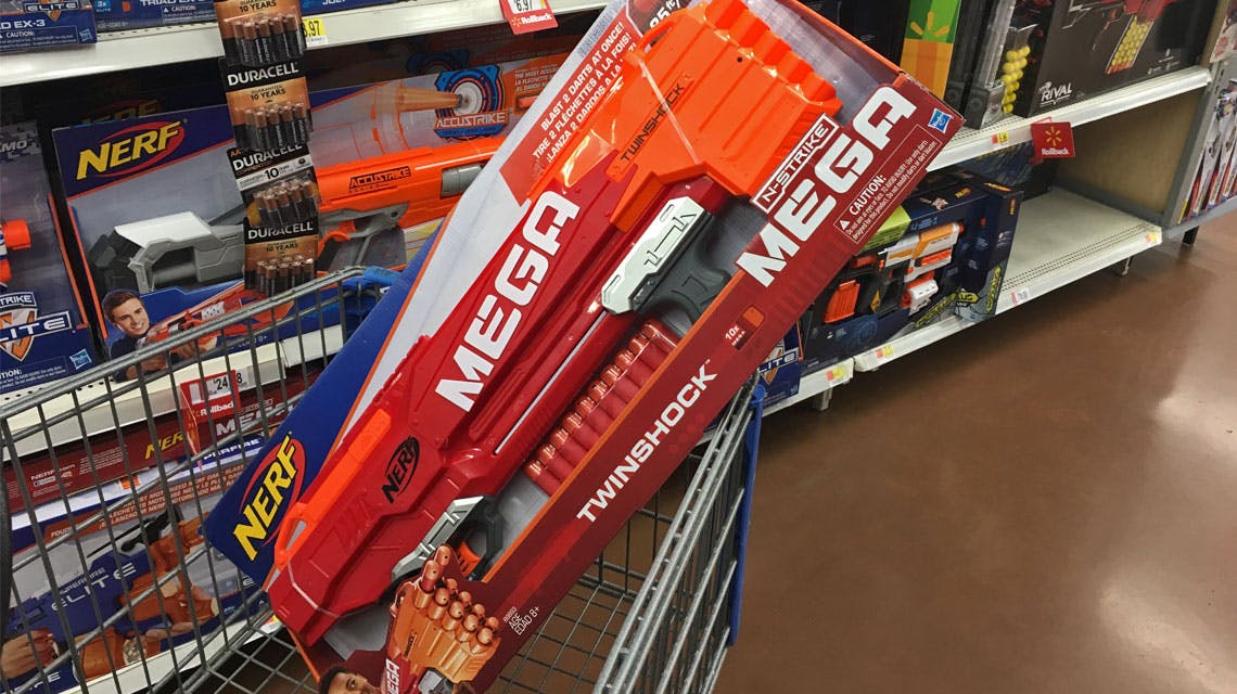 nerf twinshock mega