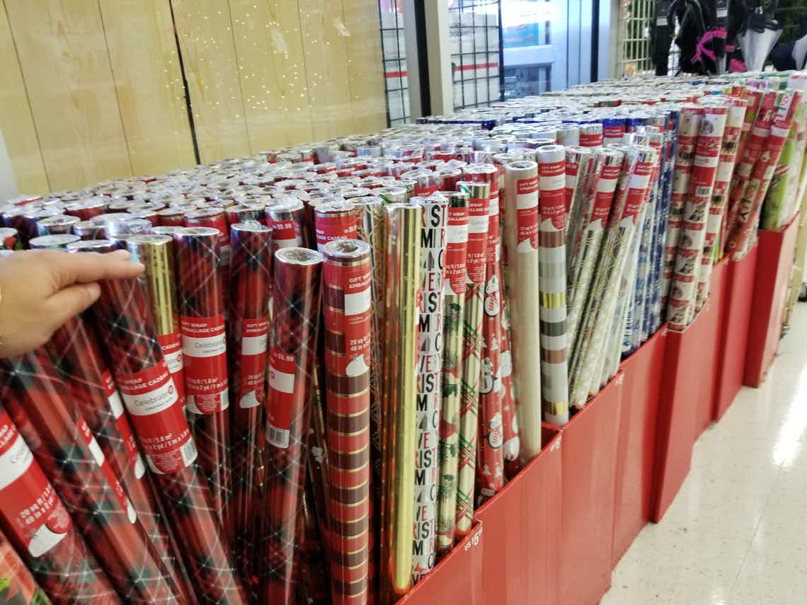 after christmas wrapping paper sale