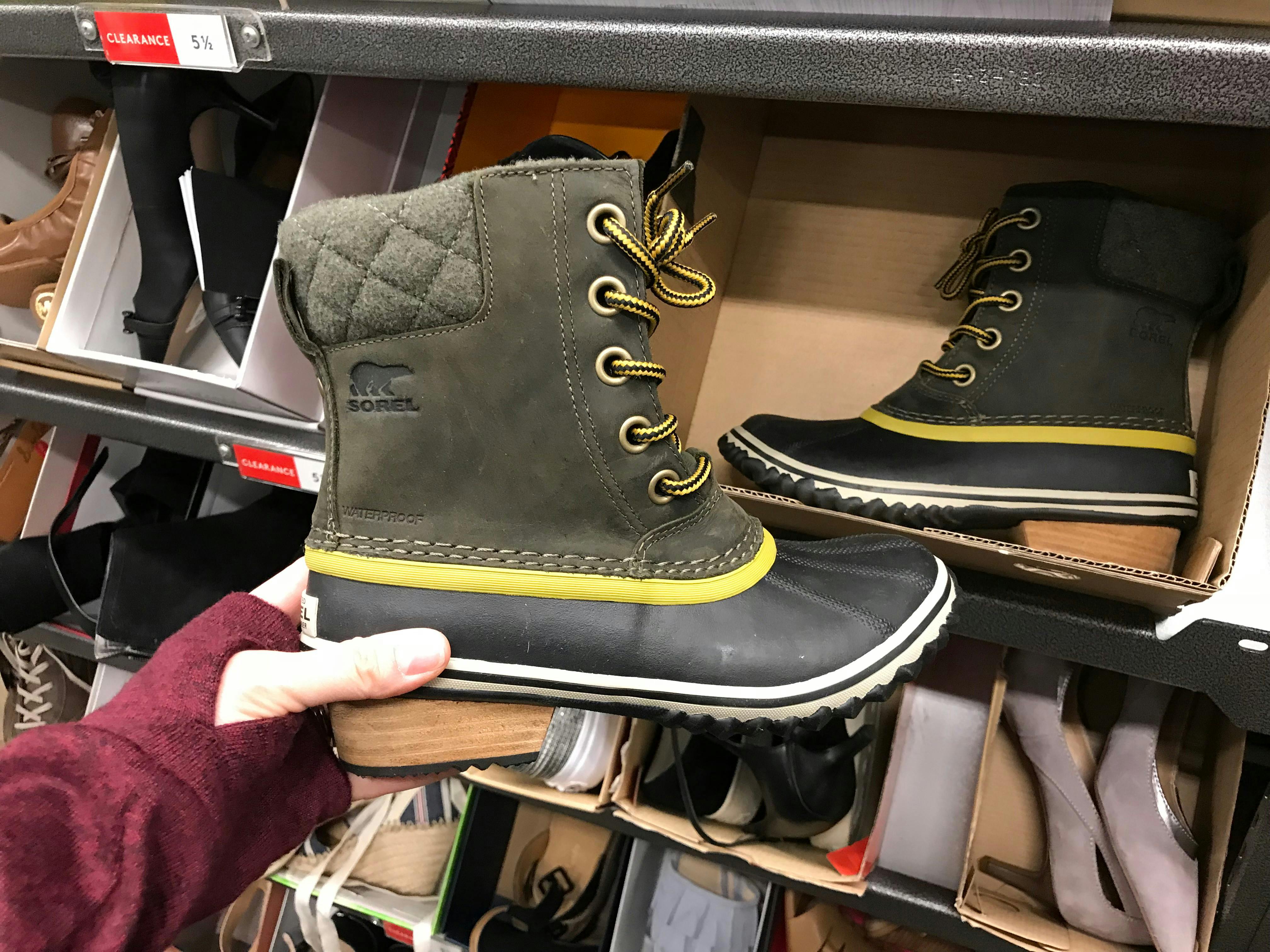 nordstrom sorel wedge boots