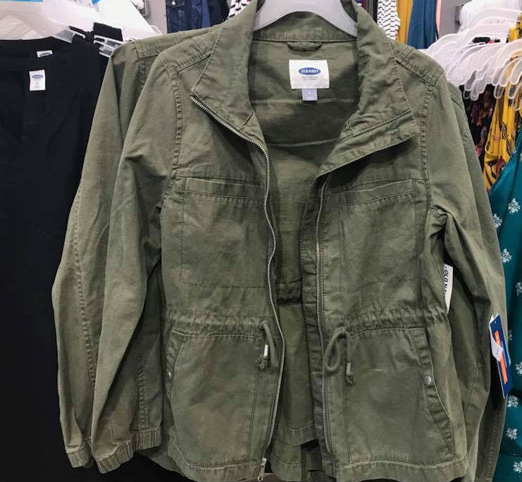 old navy leather jacket womens