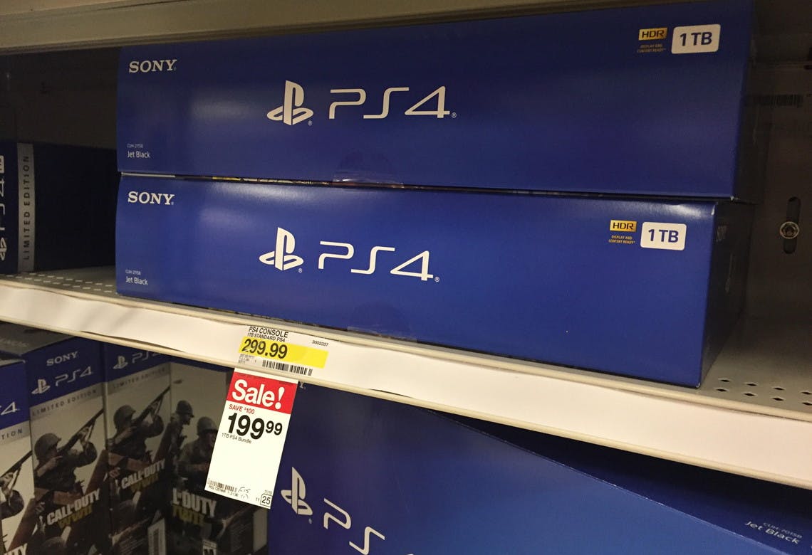 playstation 4 target price