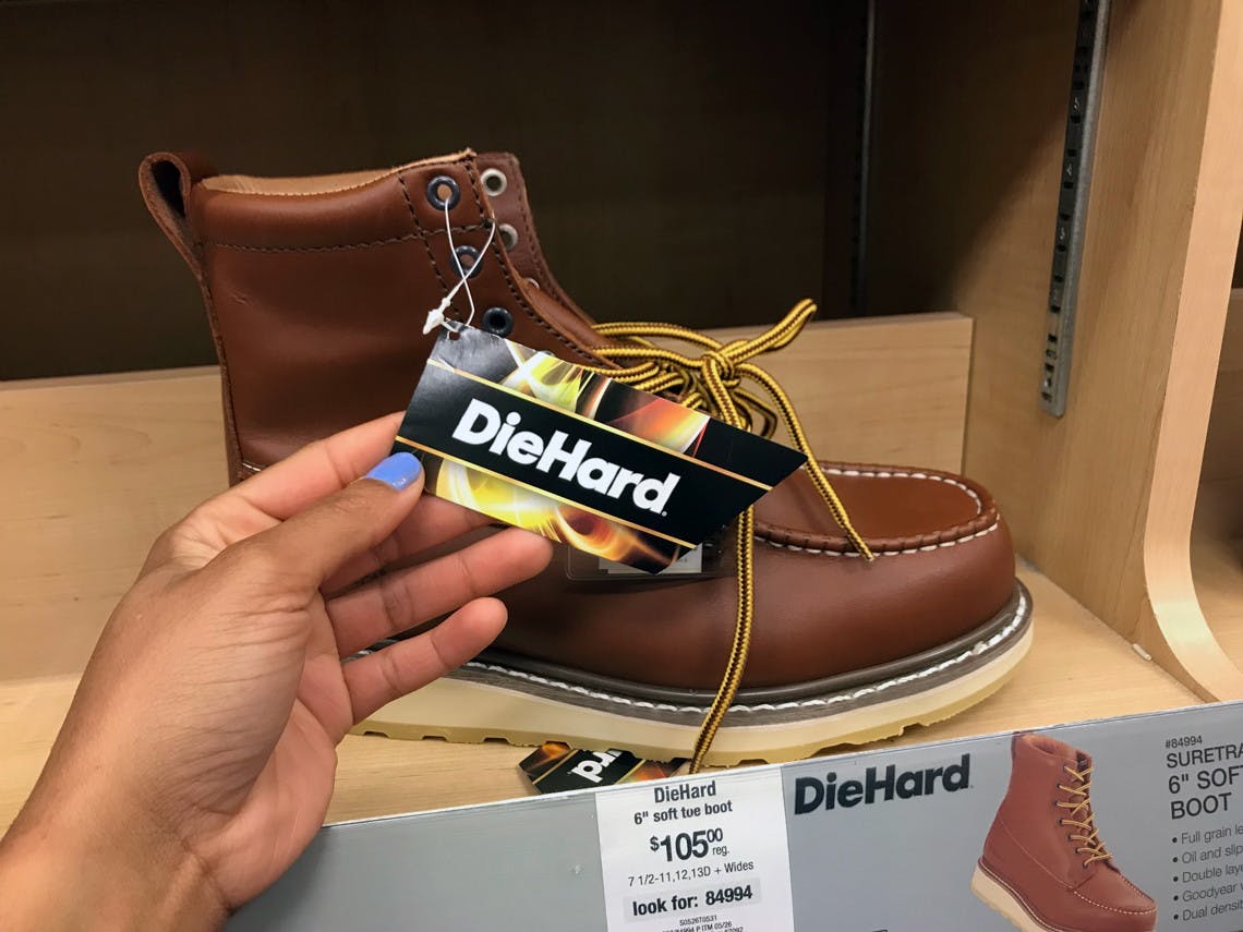 DieHard Men's Work Boots, Only $49.99 