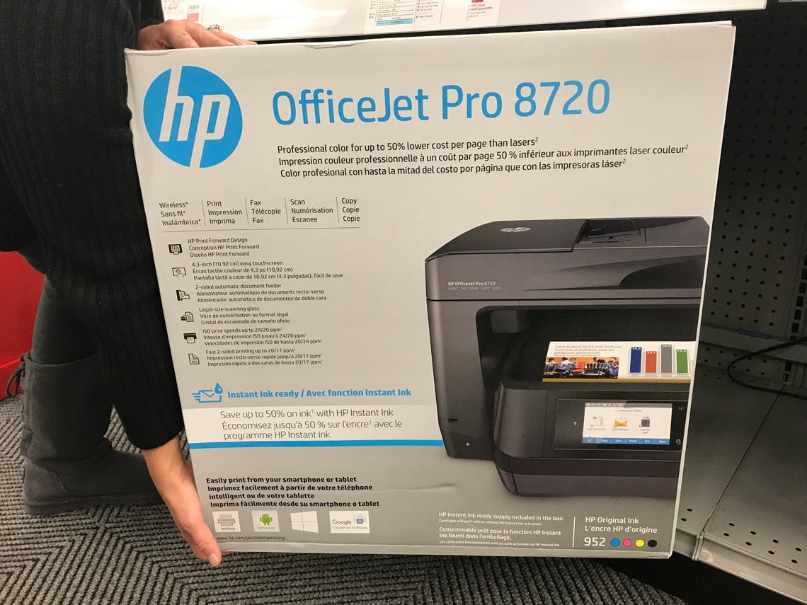 An HP OfficeJet Pro printer at Stapels