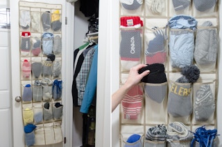 Store cold-weather accessories all in one easy-to-grab place.
