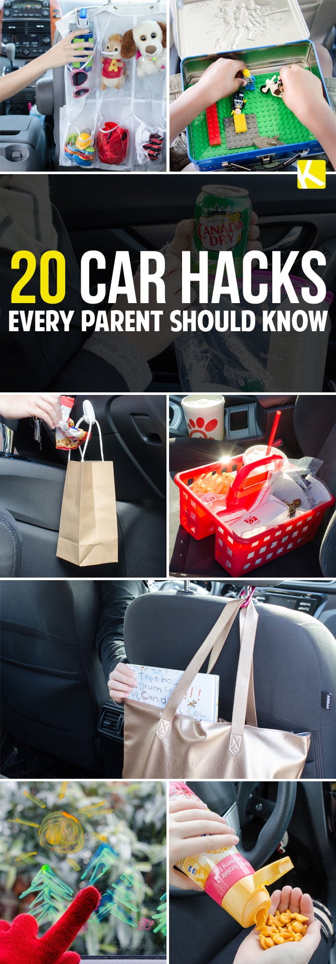 20 Life-Changing Car Hacks Every Parent Should Know