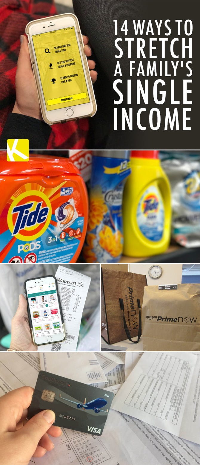 14 Ways I Stretch Our Family's Single Income