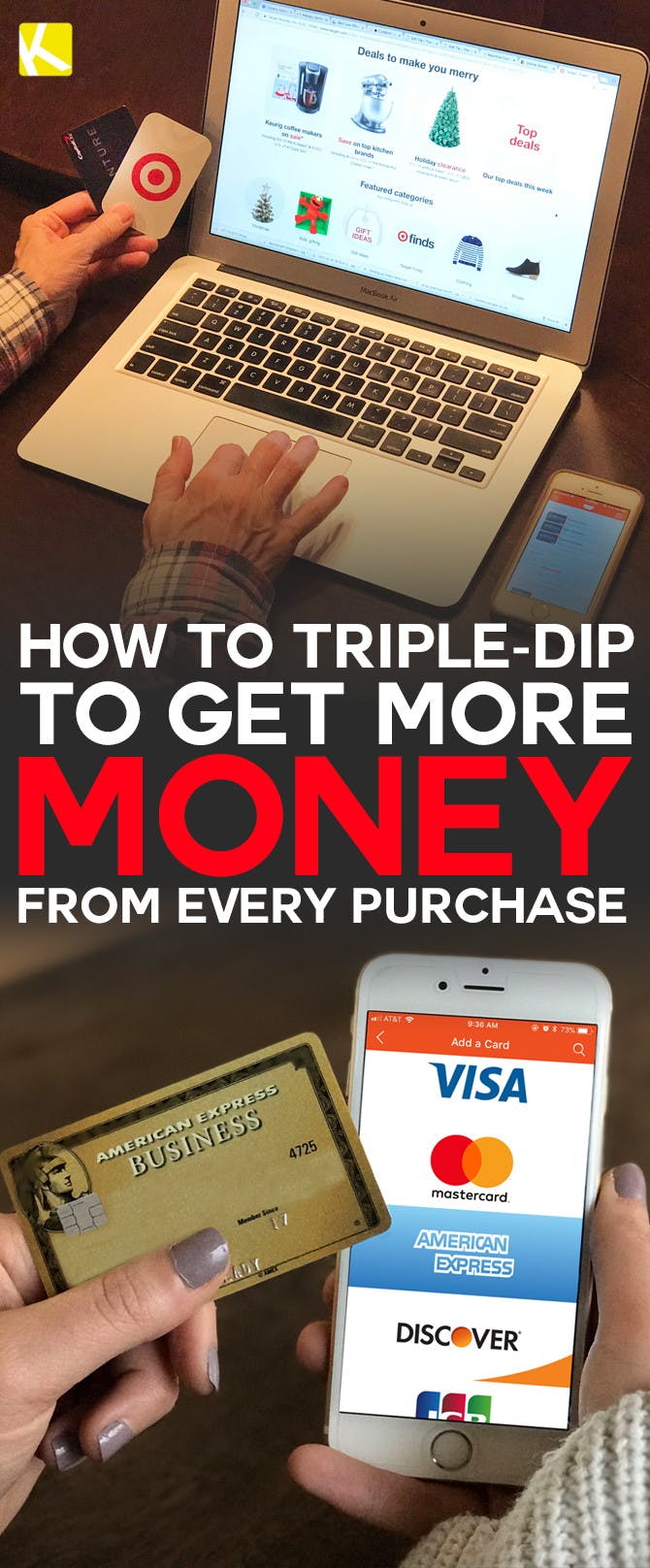 How to Triple-Dip to Get More Money from Every Purchase
