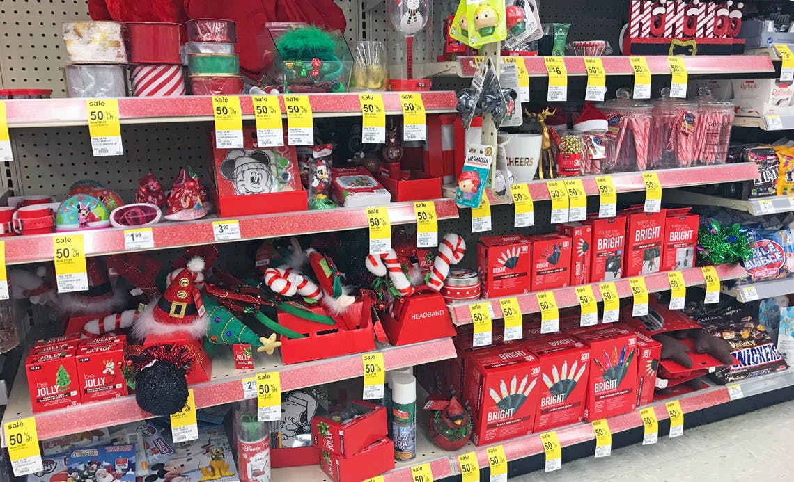 Christmas Clearance 50 Off at Walgreens! The Krazy