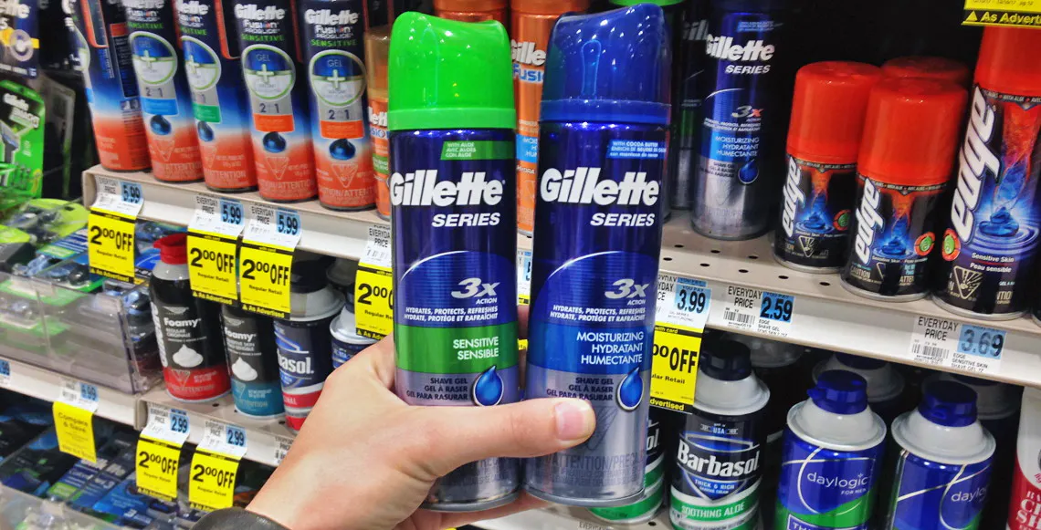 Gillette Shave Gel Only 0 99 At Rite Aid The Krazy Coupon Lady