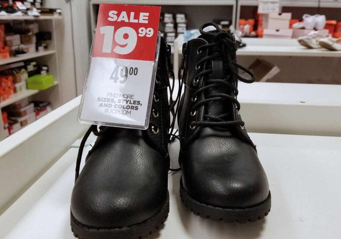 jcpenney boots for juniors