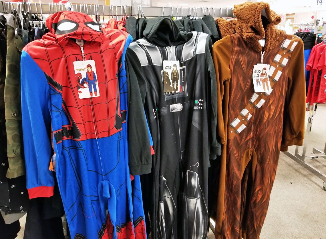 Star Wars Or Marvel One Piece Pajamas Only 14 99 At Jcpenney