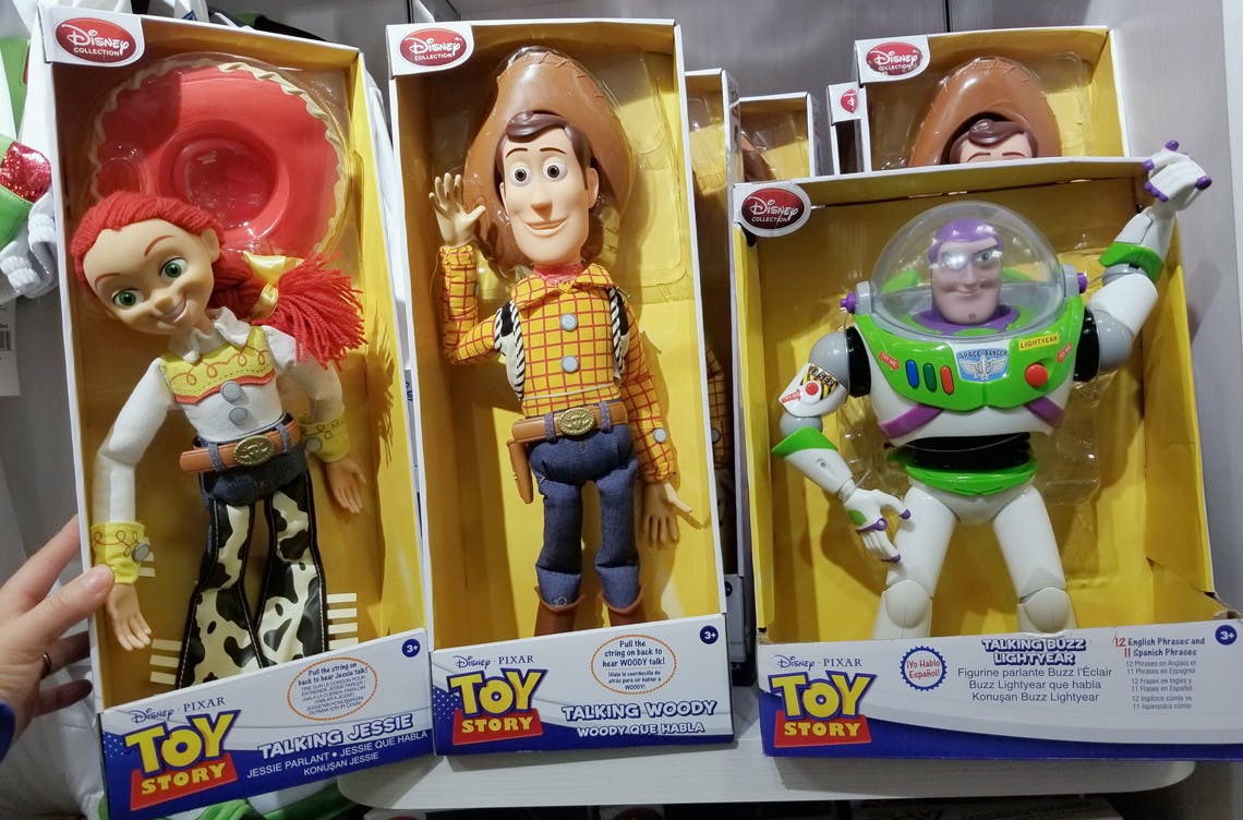 buzz and woody talking action figures
