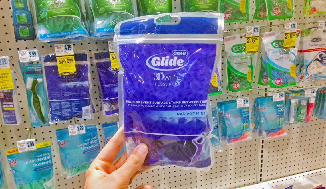 Oral B 3d White Floss Picks Only 1 37 At Rite Aid The Krazy Coupon Lady