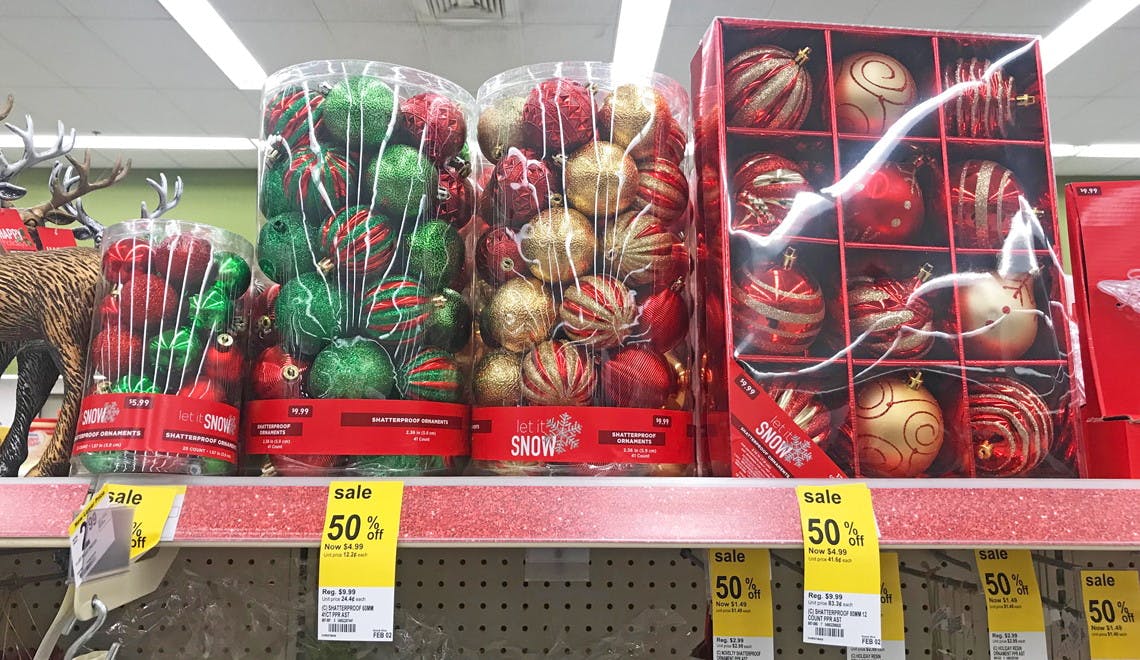 Christmas Clearance 50 Off at Walgreens! The Krazy