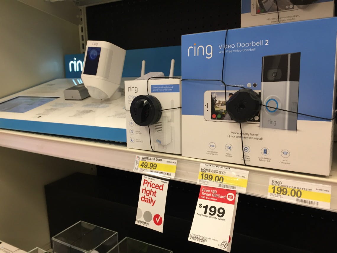 ring video doorbell at target