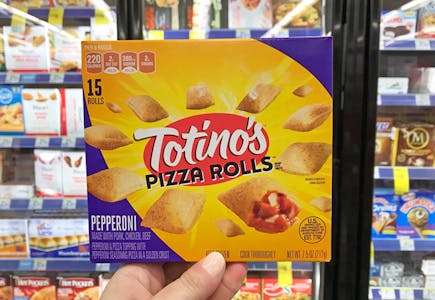 2 Totino's Pizza Rolls