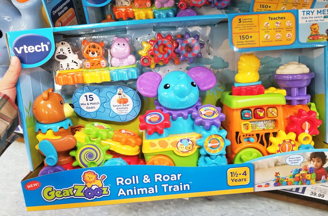 roll and roar animal train