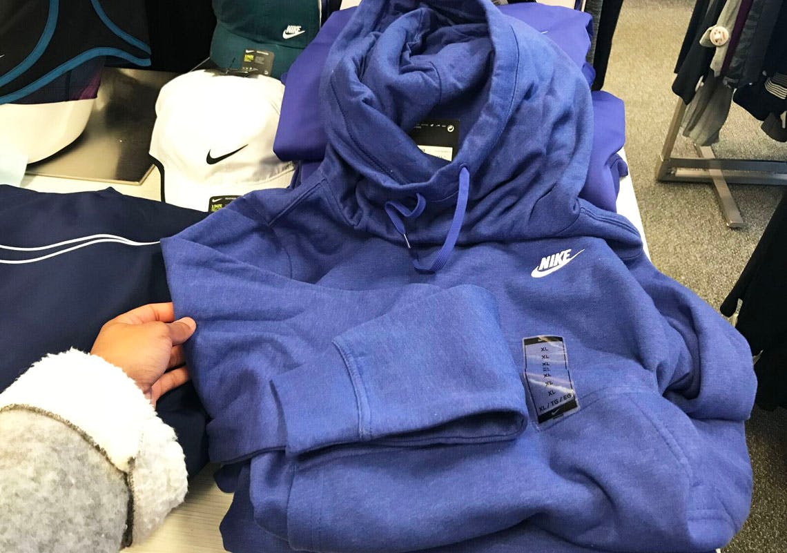 nike cowl neck hoodie kohls