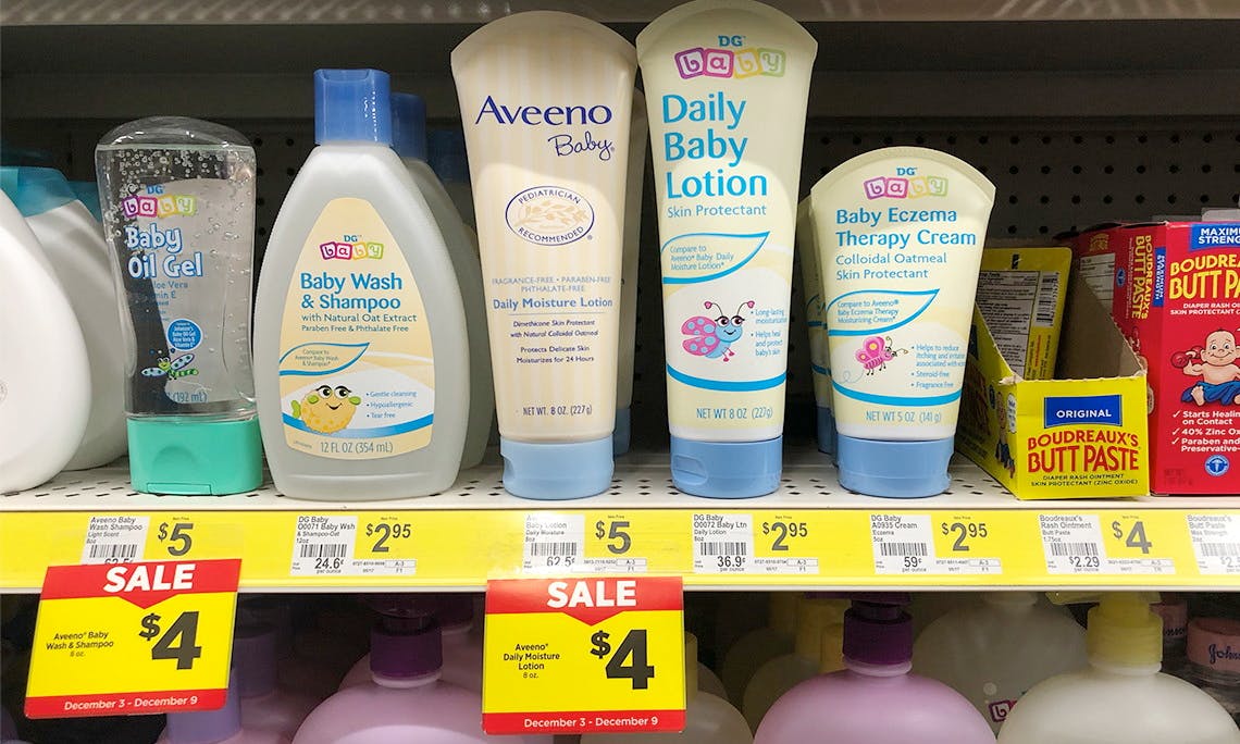aveeno baby dollar general